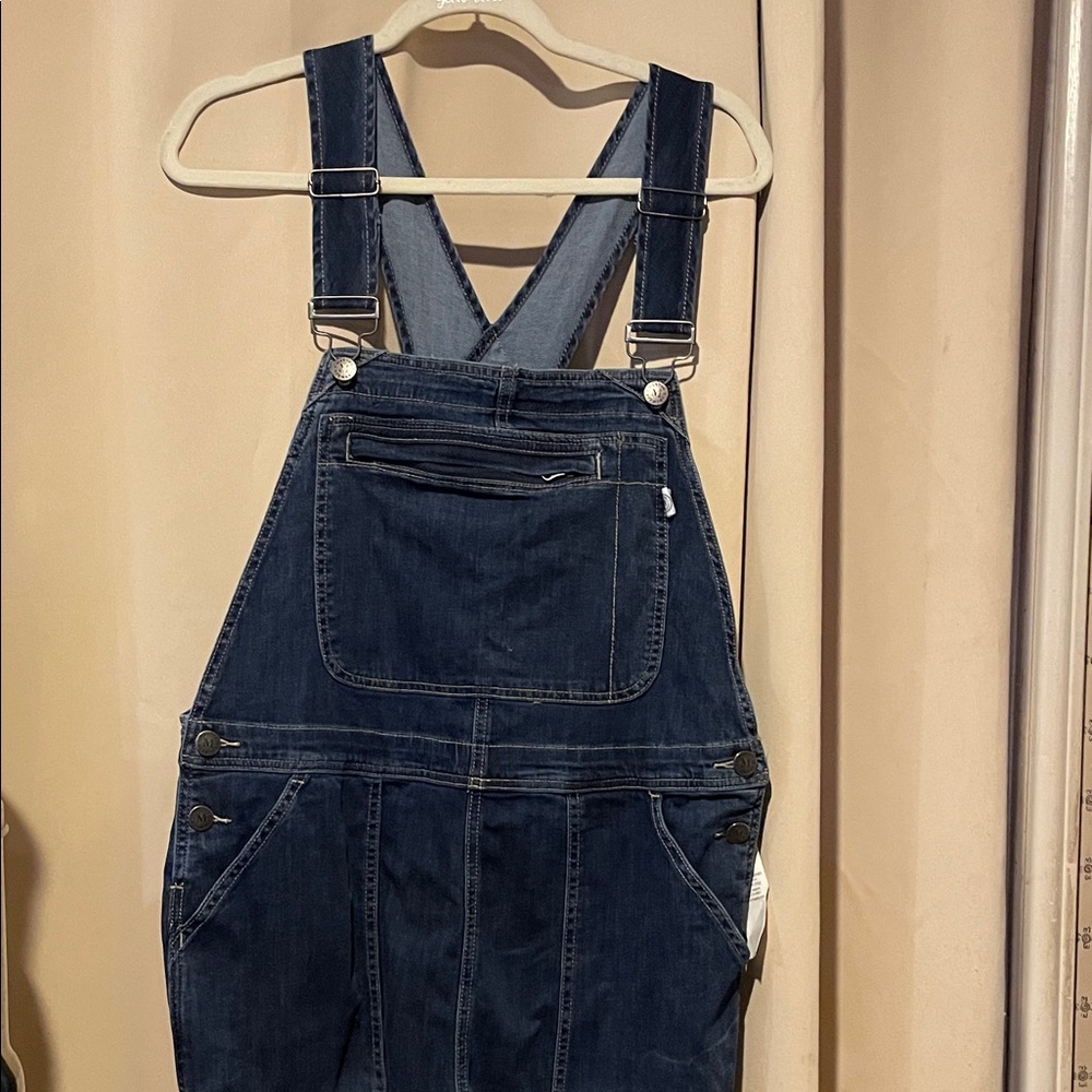 Martha Stewart Navy Women Jeans Overalls